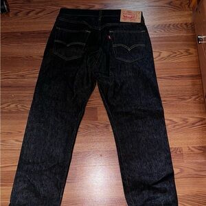 Levi’s Original Shrink To Fit 501s (Denim Black)